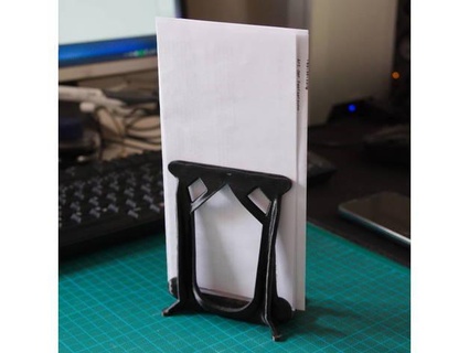 generative desk paper holder karmmah  3d print model - Mito3D