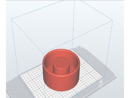 Blumentopf Vase Ikebana Stil abends 3d print model - Mito3D