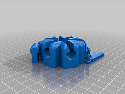 nothing grinder toy-fully printable coldbeef 3d print model - Mito3D