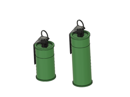fumar granada m18 caja envase Orlando diseño 3d print model - Mito3D