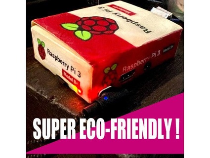 super eco friendly Astuccio guaina lampone pi 3b+ in codicex 3d print model - Mito3D