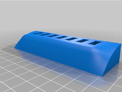 usb drive dongle holder haughtyocean 3d print model - Mito3D