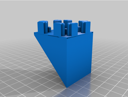 angular lcd ender 3 nyan3r 3d print model - Mito3D