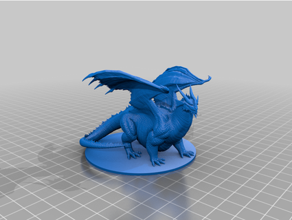 chonky rouge dragon mz4250 3d print model - Mito3D