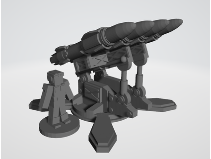 stryker missile launcher piattaforma cikkirock 3d print model - Mito3D