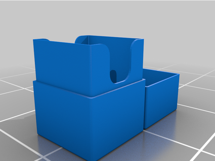 mtg edh Deckbox waffenwalter 3d print model - Mito3D