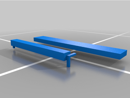Douane modèle lumière bar 3d print model - Mito3D