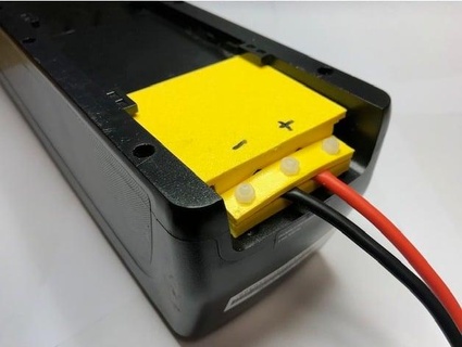 rad energia ebike 48v batteria connettore respiro 3d print model - Mito3D