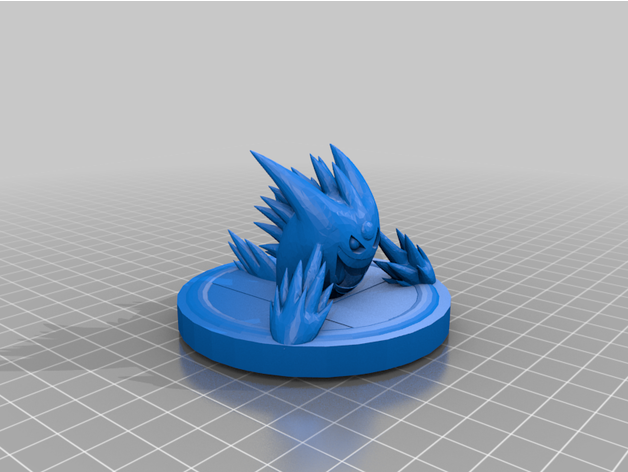 mega gengar amiibo ombranox 3D print model - Mito3D