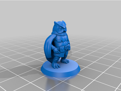 owl npc gtrby117 3d print model - Mito3D