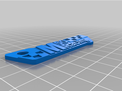 puch m50 racing keychain smeltie 3d print model - Mito3D