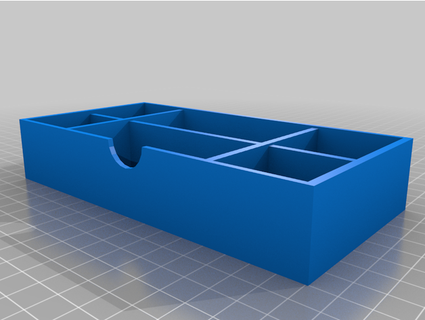 caja mit clasificación zum pila dirksbastelbude 3d print model - Mito3D