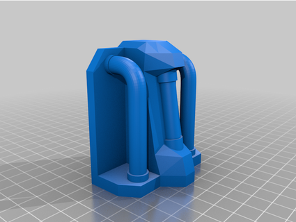 sci-fi pipe conduit no1 rekkinssimplestuff 3d print model - Mito3D