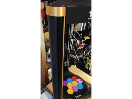 flsun Süper yarışçı sr renkli vidalamak delik kapakları sistem işleri 3d print model - Mito3D