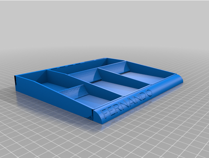 bandeja de escritorio ferclara 3d print model - Mito3D