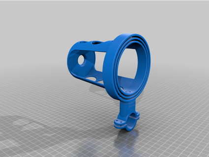 gyroscopic cupholder 255mm 1 bar jaytotheareokay 3d print model - Mito3D