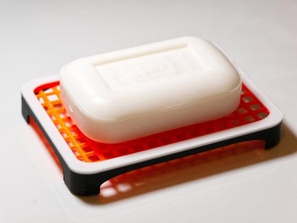 soap holder spotmatic 3d print model - Mito3D