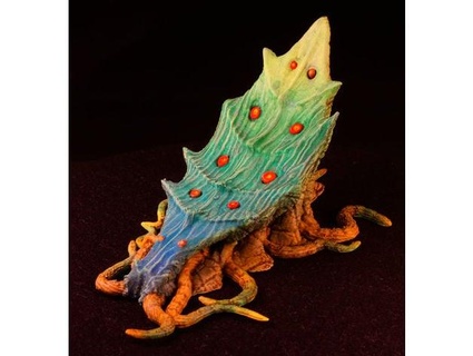 mesa planta maceta monstruo hoja extraterrestre vegetación 31 sombrío 3d print model - Mito3D