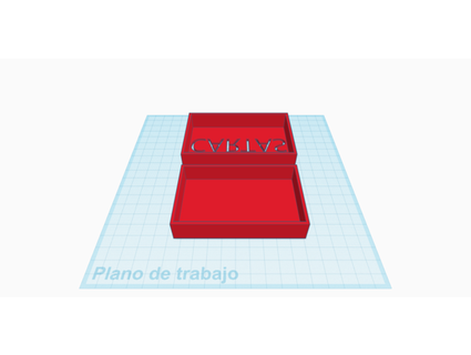 caja de naipes espa oles playing card case kion setalla 3d print model - Mito3D