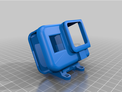 gopro 8 fuente montar marcosy 3d print model - Mito3D