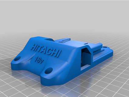 Hitachi 18v pil durum kılıf gurdil121 3d print model - Mito3D