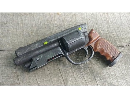gun fallout new vegas theapropalypse 3d print model - Mito3D