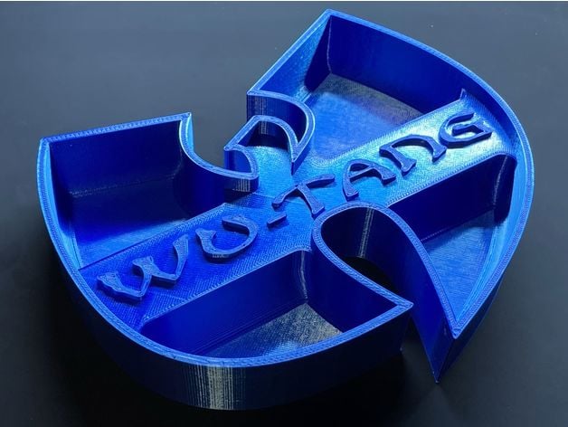 wu tang plateau alias tray obsolète 3D print model - Mito3D