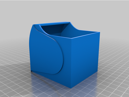 faber castell pencil sharpener receptacle box martinlbb 3d print model - Mito3D