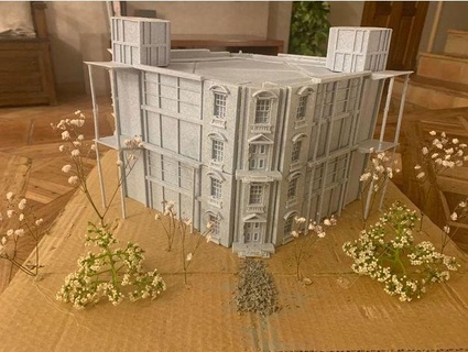 architectural building kit ferverest 3d print model - Mito3D