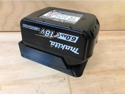 makita batteria montare Stevenff 3d print model - Mito3D