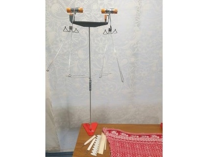 knitting machine tension mast stand suzieperth 3d print model - Mito3D