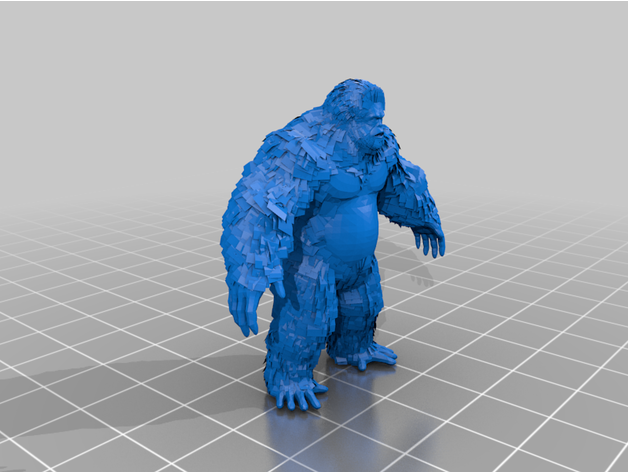 arca gigantopithecus xenomorph636 3D print model - Mito3D