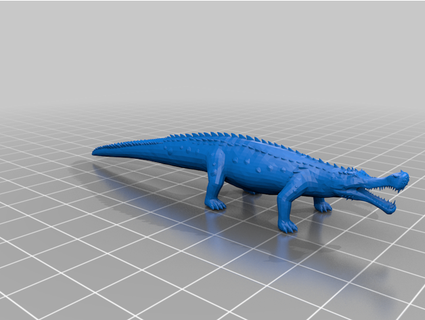 arca sarchosuchus xenomorph636 3d print model - Mito3D