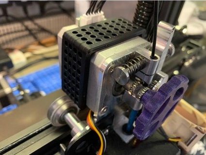cable tidy clip micro swiss direct drive goldfishrock 3d print model - Mito3D