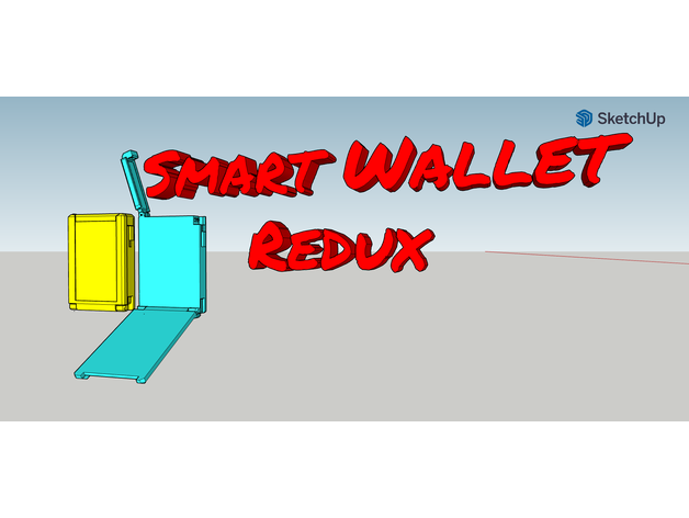 smart wallet redux lockout18yt 3D print model - Mito3D