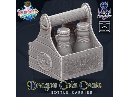 Drago Coca Cola cassa arsmoriendi3d 3d print model - Mito3D