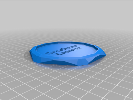 graphene coaster engallanrodrigues 3d print model - Mito3D