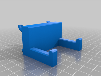 hammer mount pegboard thick symmetrical retrotek 3d print model - Mito3D