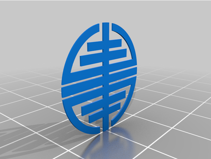 simbolo paninitegatto 3d print model - Mito3D