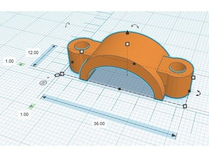 gravity dropper handlebar clamp fenriq 3d print model - Mito3D