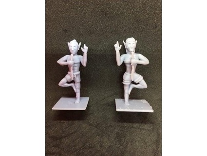 elf monks pzaforrza 3d print model - Mito3D