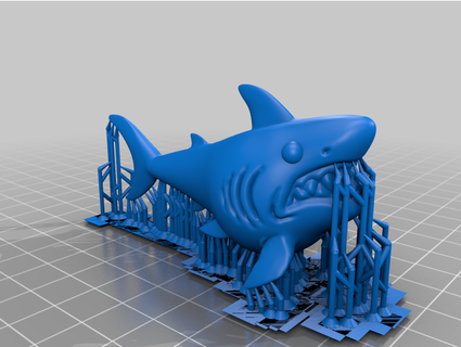 sharkus girare Jay dee 3d print model - Mito3D