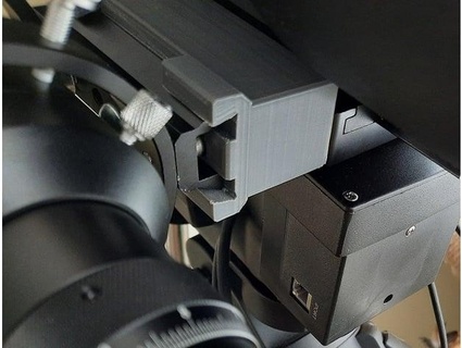 lunette visée adaptateur ioptron cem26 monter wpauli71 3d print model - Mito3D