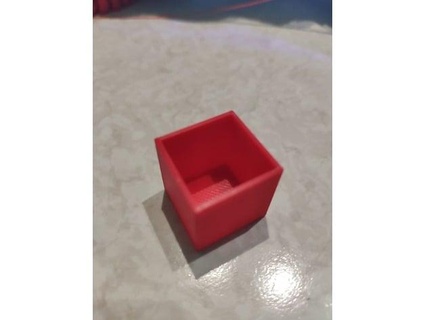 test cubo flusso 20x20 morto 3d print model - Mito3D