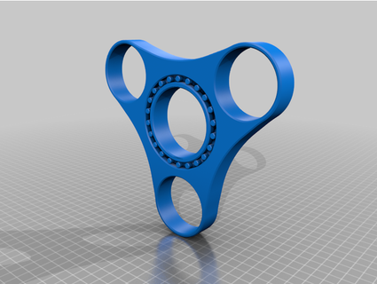 kıpır spinner sevmek top rulman toplama 3d print model - Mito3D