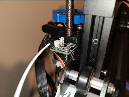 filament sensor mount octopi asylestru 3d print model - Mito3D