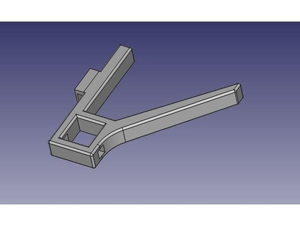 led strip holder freetrailthief 3d print model - Mito3D