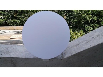solar LED esfera soporte Tuhochi 3d print model - Mito3D