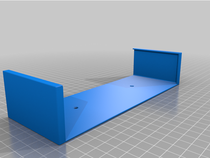 Laptop Dock Mauer Halterung Rodskoj 3d print model - Mito3D