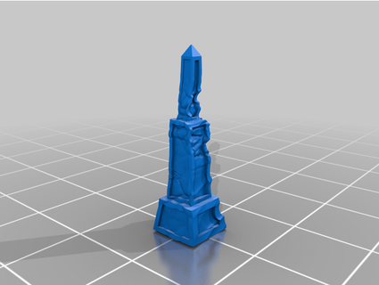warped tower dungeons dragons harriman101 3d print model - Mito3D
